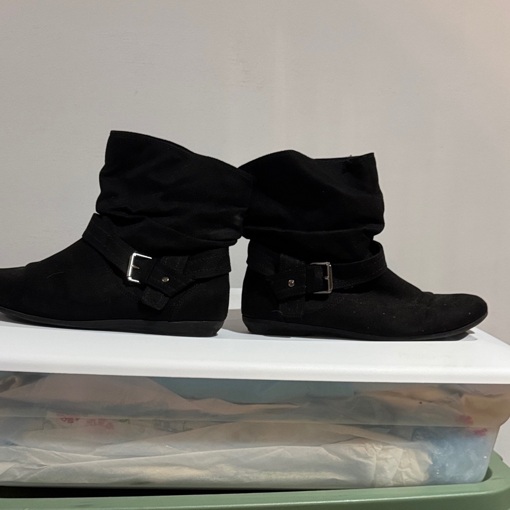 Women's Black Ankle Boots